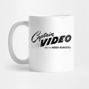 Captain Video. 1950's TV show Mug